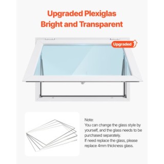 VEVOR Σερβιτόριο Παράθυρο Αλουμινίου για Φορτηγά Τροφίμων 92x61 εκ.... VEVOR Σερβιτόριο Παράθυρο Αλουμινίου για Φορτηγά Τροφίμων 92x61 εκ....