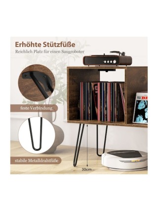 Costway Μεταλλικό Ρουστίκ Βοηθητικό Τραπεζάκι 66x45x67εκ JZ10392DE-CF Costway Μεταλλικό Ρουστίκ Βοηθητικό Τραπεζάκι 66x45x67εκ JZ10392DE-CF