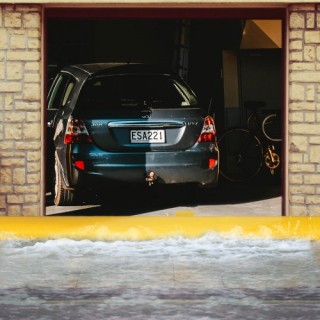 VEVOR Φράγμα Πλημμύρας Υδροφράγμα 24 Μήκος x 6 Ύψος για Εκτροπή Νερ...