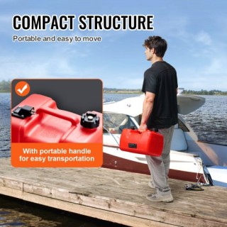 Φορητό Ρεζερβουάρ Καυσίμου 12L VEVOR για Σκάφη CYCYXWS3GAL0FPMRNV0 Φορητό Ρεζερβουάρ Καυσίμου 12L VEVOR για Σκάφη CYCYXWS3GAL0FPMRNV0