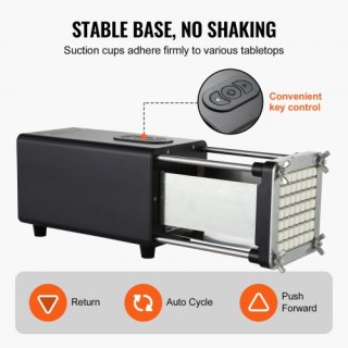 VEVOR Ηλεκτρικός Κόφτης Πατάτας Ανοξείδωτος Κοπτήρας Λαχανικών SYW... VEVOR Ηλεκτρικός Κόφτης Πατάτας Ανοξείδωτος Κοπτήρας Λαχανικών SYW...