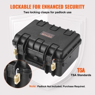 Θήκη Πιστολιών VEVOR με Προκομμένο Αφρό για 2 Πιστόλια  YZSQHRN2ZQ1...