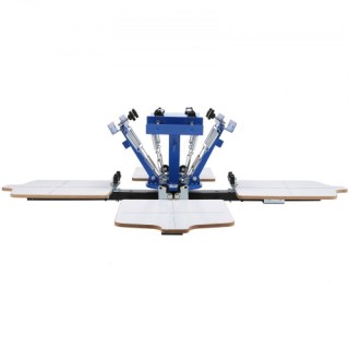 Μηχανή Μεταξοτυπίας 4 Χρωμάτων 4 Σταθμών VEVOR  SYJTTSSYZZ441RU3SV0