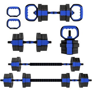 SPORTNOW Σετ Βαρών Γυμναστικής 6 σε 1, 20 kg, Πλαστικό με Άμμο, 125... SPORTNOW Σετ Βαρών Γυμναστικής 6 σε 1, 20 kg, Πλαστικό με Άμμο, 125...