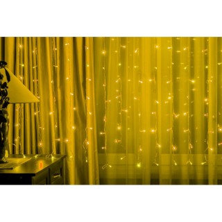 Kooper Τέντα 204 LED θερμού λευκού 17 κλωστές 8 παιχνίδια φωτός εξω...