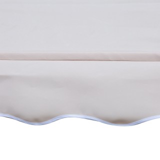 Τηλεσκοπική τέντα μπράτσου Outsunny με μεταλλική και πολυεστερική μ... Τηλεσκοπική τέντα μπράτσου Outsunny με μεταλλική και πολυεστερική μ...