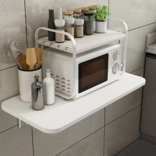 Shally Dogan Πτυσσόμενο Τραπέζι Τοίχου Λευκό Εξοικονόμησης Χώρου 80...