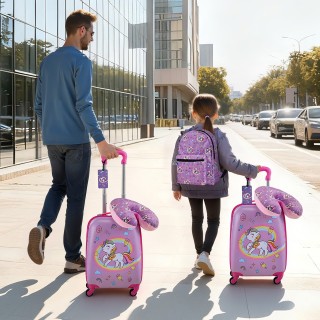 VEVOR Σετ Βαλίτσας Παιδικό 5 τεμαχίων, 45,7 εκ., Σκληρό Περίβλημα μ... VEVOR Σετ Βαλίτσας Παιδικό 5 τεμαχίων, 45,7 εκ., Σκληρό Περίβλημα μ...