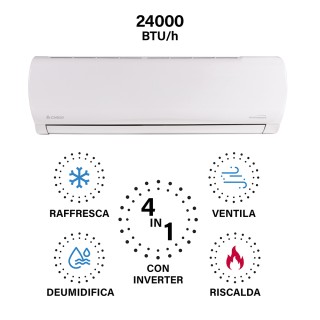Kooper Κλιματιστικό inverter με αντλία θερμότητας και τηλεχειριστήρ...
