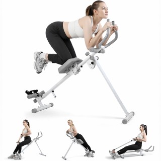 BAKAJI Πολυόργανο Κοιλιακών AB Machine Γκρι Πτυσσόμενο Όργανο Γυμνα...