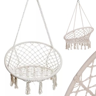 Κρεμαστή Πολυθρόνα / Αιώρα Πλεκτή Εσωτερικού & Εξωτερικού Χώρου 60 ... Κρεμαστή Πολυθρόνα / Αιώρα Πλεκτή Εσωτερικού & Εξωτερικού Χώρου 60 ...