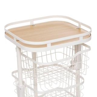 5FIVE Simply smart Λευκή Εταζέρα Balm 5 Επίπεδων 34,5 x 31 x 91 εκ....