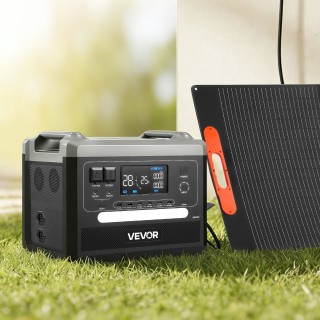 VEVOR Φορητός Σταθμός Ενέργειας 2400W με Ηλιακό Πάνελ 200W και Μπατ... VEVOR Φορητός Σταθμός Ενέργειας 2400W με Ηλιακό Πάνελ 200W και Μπατ...
