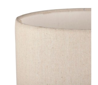 Ostaria Κεραμικό φωτιστικό βαμβακερό Dune λευκό χρυσό μπεζ -36934