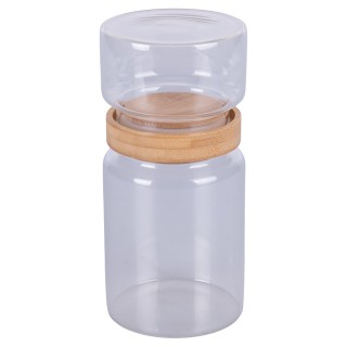 Villa DEste  Βαζάκι 2 σε 1 400900 ml από βοριοπυριτικό γυαλί με καπ...