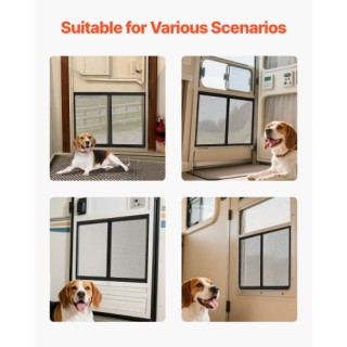 VEVOR Προστατευτικό Πόρτας RV 673.1 x 508 mm Αλουμινίου για Κατοικί...