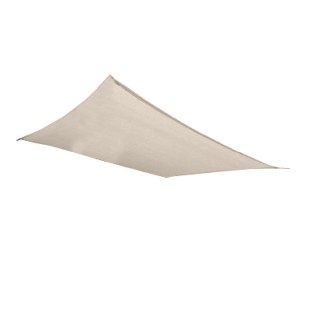 Galileo Τετράγωνη αδιάβροχη σκίαση Vela 4x4 m σε απόχρωση σκούρου κ...