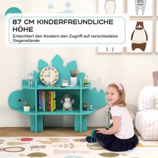 Costway  Παιδική Βιβλιοθήκη Δεινοσαύρων - Ιδανική για Δωμάτια, Παιδ...