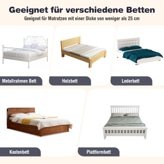 Costway  Παιδικό Προστατευτικό Κάγκελο Κρεβατιού με Απαλό Αφρό & Ζώ...