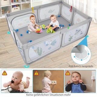 Costway  Παιδικό Πάρκο Παιχνιδιού από Υψηλής Ποιότητας Ύφασμα Oxfor...