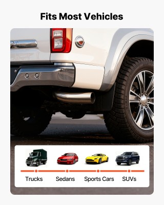 VEVOR Γυριστή Εξάτμιση Χρωμίου, Είσοδος 101.6mm, Έξοδος 127mm, Συν... VEVOR Γυριστή Εξάτμιση Χρωμίου, Είσοδος 101.6mm, Έξοδος 127mm, Συν...