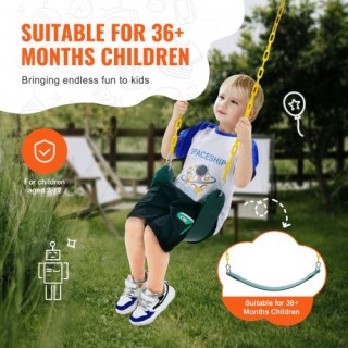 Σετ 2 Κούνιες VEVOR με Αλυσίδα 66 για Εξωτερική Χρήση  SRBLSQQZY2JS...