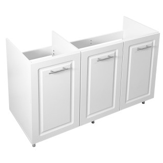 Shally Dogan Επιδαπέδια  Ντουλάπια Κουζίνας  σε Ξύλο Μπουαζερί 120 ...