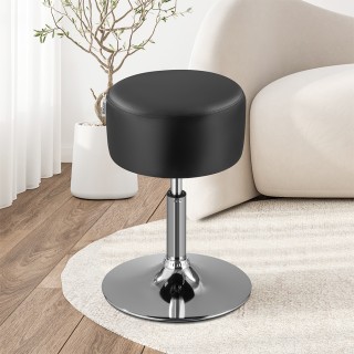 BAKAJI Περιστρεφόμενο Μαύρο Σκαμπό Μακιγιάζ με Άνετο Κάθισμα, Αντοχ... BAKAJI Περιστρεφόμενο Μαύρο Σκαμπό Μακιγιάζ με Άνετο Κάθισμα, Αντοχ...