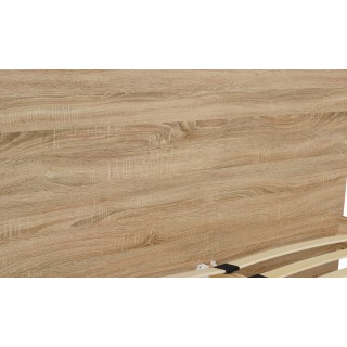 Διπλό Κρεβάτι Oklahoma με Κεφαλάρι & Βάση σε Απόχρωση Οξιάς - 160x2... Διπλό Κρεβάτι Oklahoma με Κεφαλάρι & Βάση σε Απόχρωση Οξιάς - 160x2...