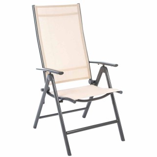 BAKAJI  Σετ 2 Καρέκλες Κατασκήνωσης Πτυσσόμενη Καρέκλα Κήπου Ρυθμιζ...