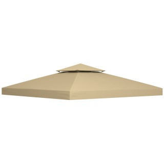 Outsunny Ανταλλακτική Οροφή για Κιόσκι 3x3 μ., 2 Επιπέδων, Ανθεκτικ... Outsunny Ανταλλακτική Οροφή για Κιόσκι 3x3 μ., 2 Επιπέδων, Ανθεκτικ...
