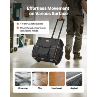 VEVOR Ρολοφόρος Εργαλειοθήκη 25 Θήκες με Τηλεσκοπική Λαβή GLGJD18YC... VEVOR Ρολοφόρος Εργαλειοθήκη 25 Θήκες με Τηλεσκοπική Λαβή GLGJD18YC...