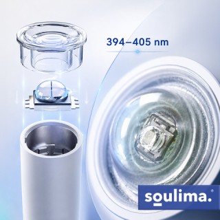 Soulima Λάμπα UV LED νυχιών MINI 3W με βάση, LCD, USB-C 27771 Soulima Λάμπα UV LED νυχιών MINI 3W με βάση, LCD, USB-C 27771