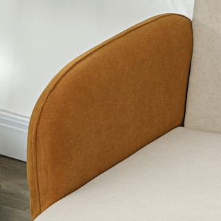 HOMCOM Διθέσιος Καναπές Σκανδιναβικού Στυλ από Ύφασμα με Αίσθηση Β... HOMCOM Διθέσιος Καναπές Σκανδιναβικού Στυλ από Ύφασμα με Αίσθηση Β...