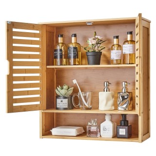 VEVOR Κρεμαστό Ντουλάπι Μπάνιου, 2 Πόρτες, Ρυθμιζόμενο Ράφι, Διαστά...