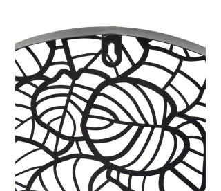 Ostaria Ρολόι Μεταλλικό Calathea Μαύρο και Χρυσό D40cm -37637