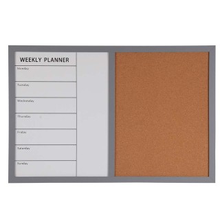 BAKAJI Πίνακας Ανακοινώσεων Μαγνητικός Λευκός και Φελλός Συνδυασμέν... BAKAJI Πίνακας Ανακοινώσεων Μαγνητικός Λευκός και Φελλός Συνδυασμέν...