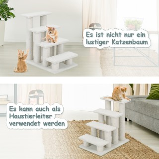 Costway Κατσεντρέπε 2-σε-1 Κασμίρ και Αρνί για Κατοικίδια - Μπεζ 61...