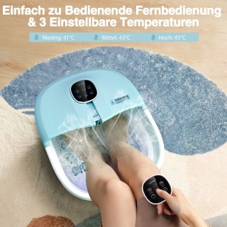 Costway Πολυλειτουργική Συσκευή Μασάζ Ποδιών με Ρυθμιζόμενη Θερμοκ... Costway Πολυλειτουργική Συσκευή Μασάζ Ποδιών με Ρυθμιζόμενη Θερμοκ...