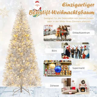 Costway Προ-φωτισμένο Τεχνητό Χριστουγεννιάτικο Δέντρο 180 εκ. με ... Costway Προ-φωτισμένο Τεχνητό Χριστουγεννιάτικο Δέντρο 180 εκ. με ...