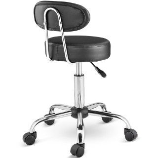 BAKAJI  Καρέκλα με ρόδες και πλάτη Αισθητικός Καρέκλα Σπίτι Εργασία...