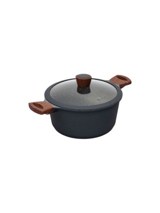 ESTIA Αντικολλητική Κατσαρόλα Stone 24cm από Χυτό Αλουμίνιο, 4.5lt ...