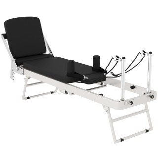 SPORTNOW Πτυσσόμενο Reformer Pilates για το Σπίτι με 2 Λάστιχα Αντί...