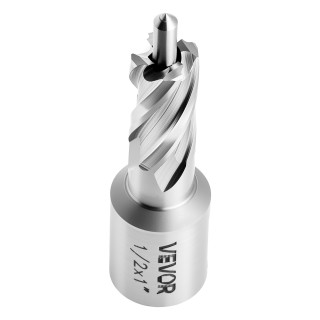 VEVOR Σετ Τρυπανιών Annular 5 τεμ., HSS, 25.4mm βάθος κοπής, 12.7mm...