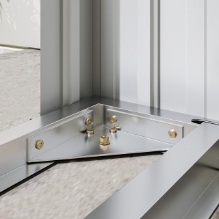 Outsunny Αποθήκη Καυσόξυλων Εξωτερικού Χώρου από Ατσάλι, Με Ανασηκω...