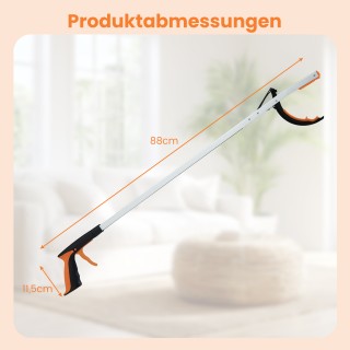 Costway Γάντζος Κήπου και Συλλέκτης Σκουπιδιών - Ελαφριά Αλουμινένι... Costway Γάντζος Κήπου και Συλλέκτης Σκουπιδιών - Ελαφριά Αλουμινένι...