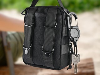 Μπρελόκ με Επαναφερόμενο Κορδόνι και Καραμπίνερ για Ζώνη 5907451374...