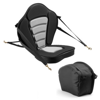 VEVOR Καθισμα Καγιάκ 65mm, Παγκόσμιο Καθίσμα SUP με Πλάτη, Μαξιλάρι...