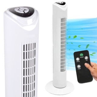 BAKAJI Ανεμιστήρας Πύργος 80 εκ Αθόρυβος Περιστρεφόμενος 3 Ταχύτητε... BAKAJI Ανεμιστήρας Πύργος 80 εκ Αθόρυβος Περιστρεφόμενος 3 Ταχύτητε...