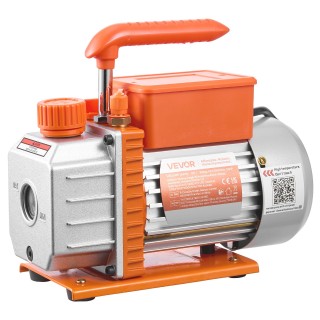 VEVOR Σετ Αντλίας Κενού και Μετρητών Κλιματισμού, 3.5 CFM, Μονοβάθμ...